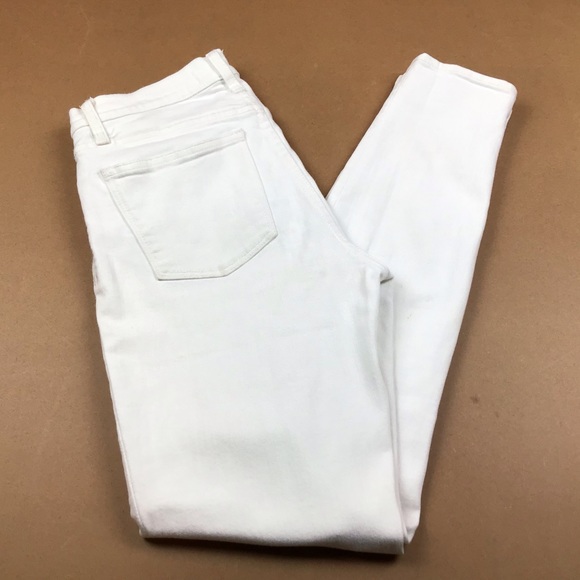Madewell High Riser Skinny Jeans White - Picture 6 of 16